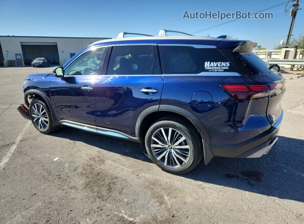 5N1DL1GSXPC345627 2023 INFINITI QX60 Blue უკანა მარცხენა