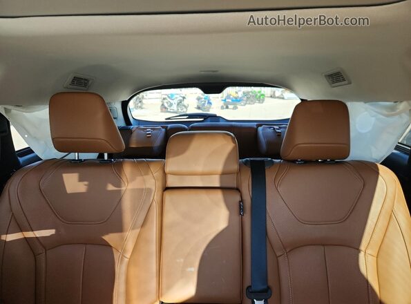 5N1DL1GSXPC345627 2023 INFINITI QX60 Blue უკანა სავარძლების ხედი