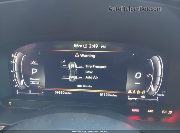 5N1DL1HU0PC352912 2023 INFINITI QX60 Gray 