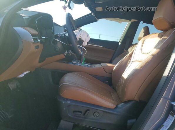 5N1DL1HU2RC346306 2024 INFINITI QX60 Gray Front interior view