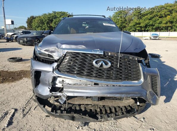 5N1DL1HU2RC346306 2024 INFINITI QX60 Gray Front view
