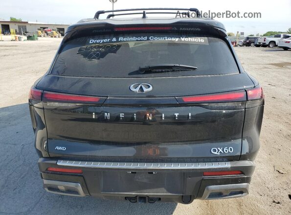 5N1DL1HU6RC358703 2024 INFINITI QX60 Black Հետևի տեսք