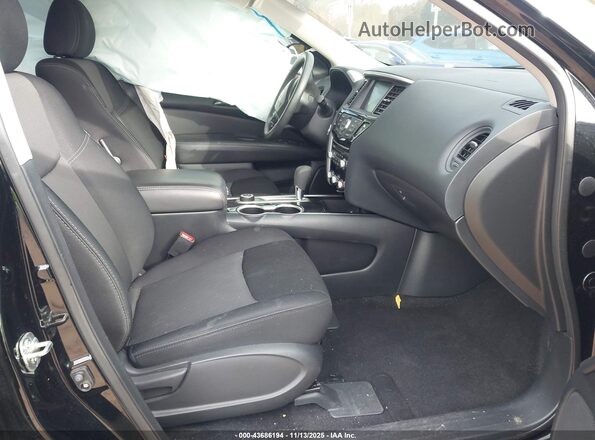 5N1DR2AM0LC590820 2020 NISSAN PATHFINDER Black Вид салону спереду