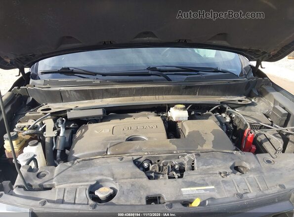 5N1DR2AM0LC590820 2020 NISSAN PATHFINDER Black Вид ззаду
