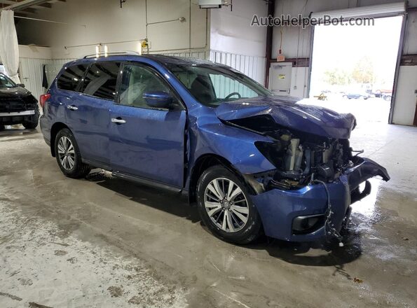 5N1DR2AM2LC615779 2020 NISSAN PATHFINDER Blue Delantero derecho