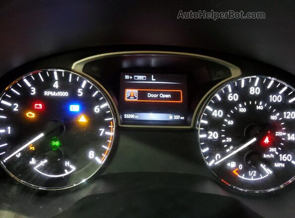 5N1DR2AM2LC615779 2020 NISSAN PATHFINDER Blue Vista del cuadro de instrumentos