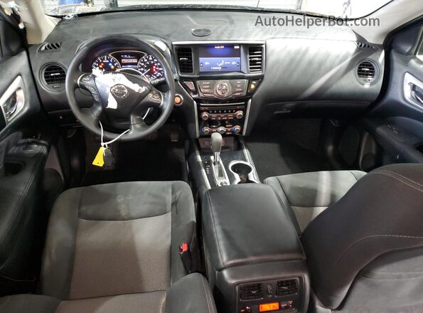 5N1DR2AM2LC615779 2020 NISSAN PATHFINDER Blue Vista del salpicadero