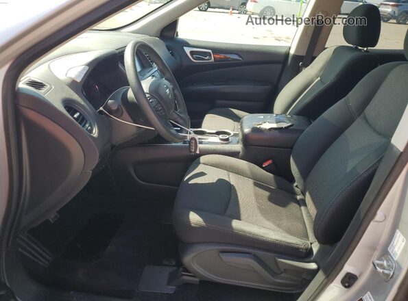 5N1DR2AM4LC649853 2020 NISSAN PATHFINDER Серебряный Вид салона спереди