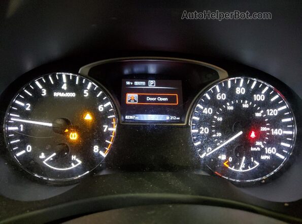 5N1DR2AMXLC624262 2020 NISSAN PATHFINDER Gray ხელსაწყოთა პანელის ხედი
