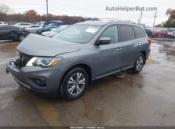 5N1DR2AN7LC603569 2020 NISSAN PATHFINDER Gray Առջևի ձախ երեք քառորդ տեսարան
