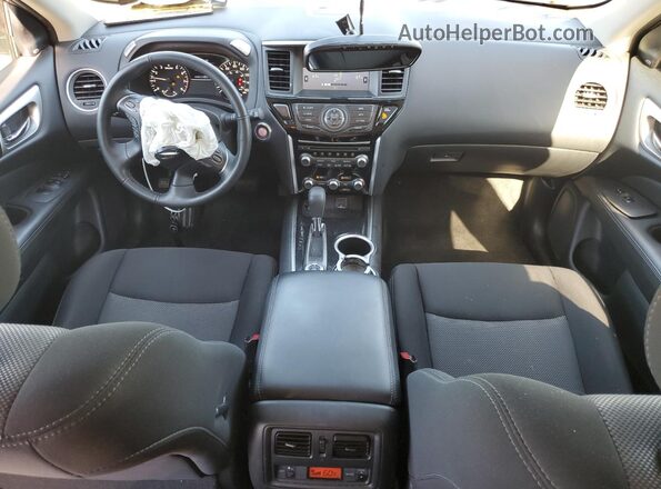 5N1DR2BM0LC610210 2020 NISSAN PATHFINDER Gray Dashboard view