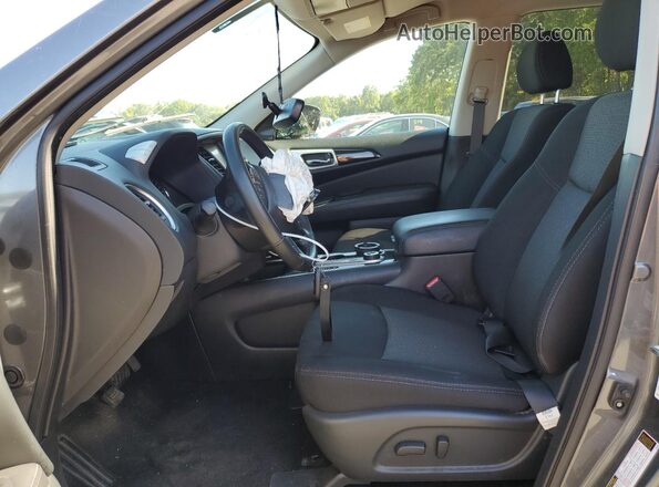 5N1DR2BM0LC610210 2020 NISSAN PATHFINDER Gray Front interior view