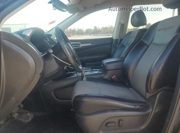 5N1DR2BN0LC626142 2020 NISSAN PATHFINDER Black წინა სალონის ხედი