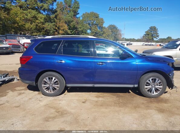 5N1DR2BN8LC605829 2020 NISSAN PATHFINDER Синий Панорамный вид салона 360°