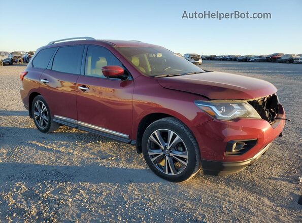 5N1DR2DN1LC610271 2020 NISSAN PATHFINDER Burgundy Передня права чверть