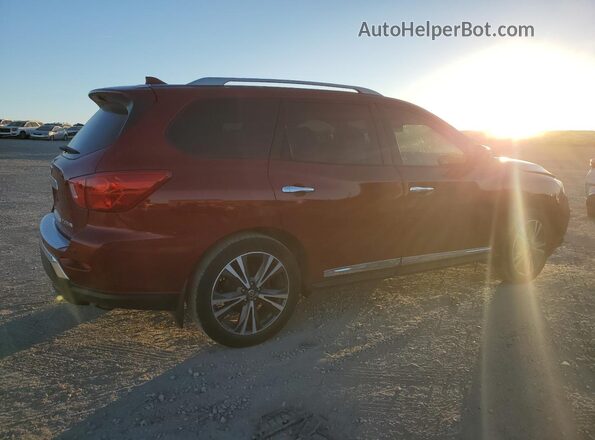 5N1DR2DN1LC610271 2020 NISSAN PATHFINDER Burgundy Задня права чверть