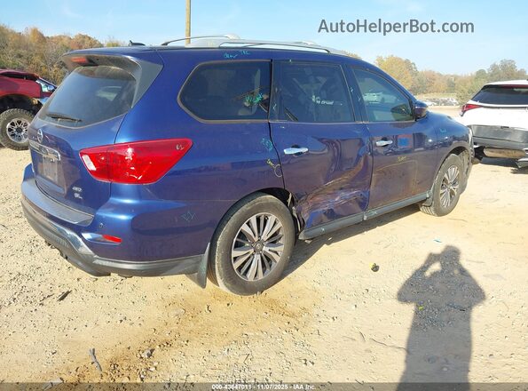 5N1DR2MM0HC684683 2017 NISSAN PATHFINDER Blue Հետևի աջ