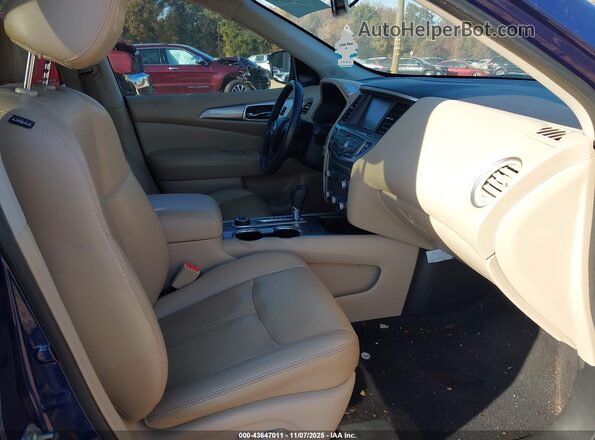 5N1DR2MM0HC684683 2017 NISSAN PATHFINDER Blue Սալոնի դիմացի տեսք
