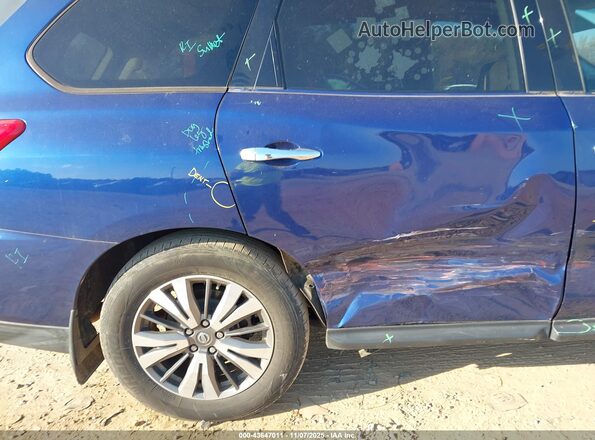 5N1DR2MM0HC684683 2017 NISSAN PATHFINDER Blue 