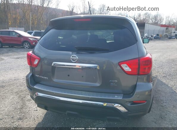 5N1DR2MM0JC657313 2018 NISSAN PATHFINDER Gray 
