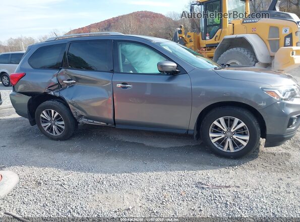 5N1DR2MM0JC657313 2018 NISSAN PATHFINDER Gray Вид задньої частини салону