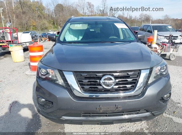 5N1DR2MM0JC657313 2018 NISSAN PATHFINDER Gray Вид щитка приладів