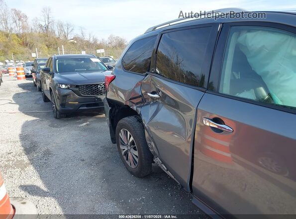 5N1DR2MM0JC657313 2018 NISSAN PATHFINDER Gray Вид спереду