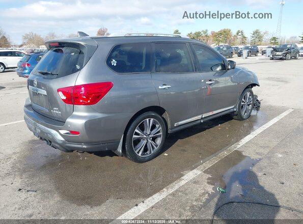 5N1DR2MM0KC641338 2019 NISSAN PATHFINDER Gray Հետևի աջ
