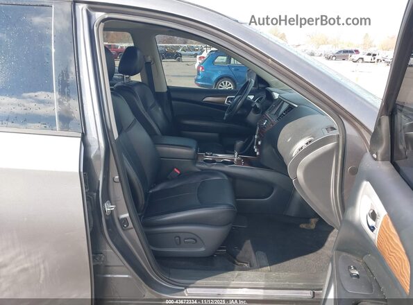 5N1DR2MM0KC641338 2019 NISSAN PATHFINDER Gray Սալոնի դիմացի տեսք