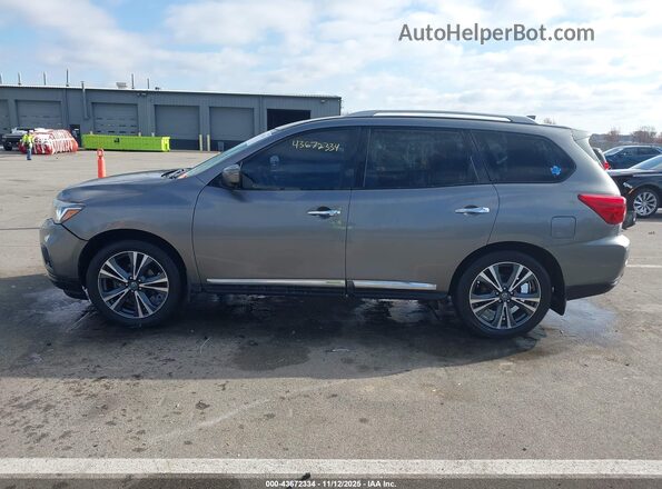 5N1DR2MM0KC641338 2019 NISSAN PATHFINDER Gray Սալոնի 360 աստիճան տեսք