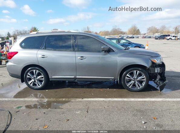 5N1DR2MM0KC641338 2019 NISSAN PATHFINDER Gray Սալոնի հետևի տեսք