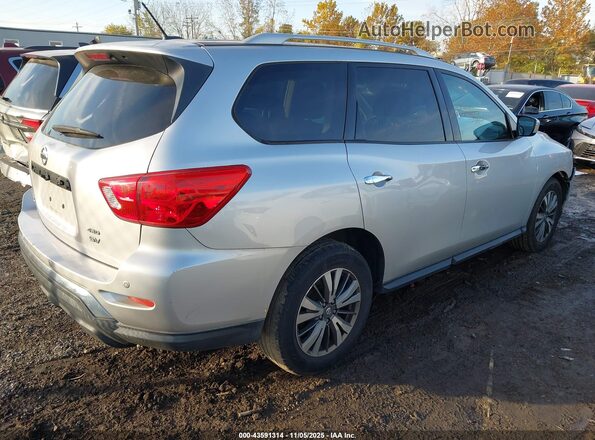 5N1DR2MM1HC674079 2017 NISSAN PATHFINDER Silver Tył prawy