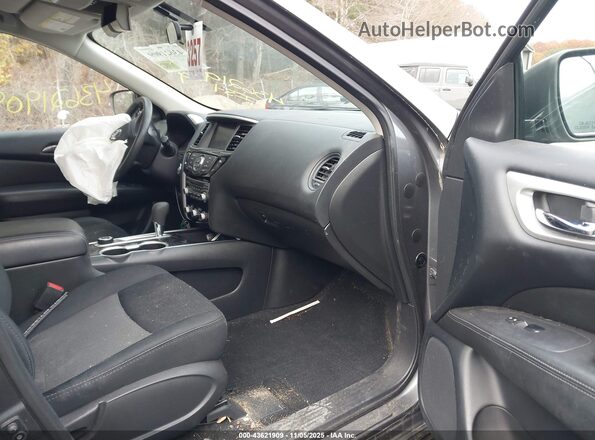 5N1DR2MM1KC594126 2019 NISSAN PATHFINDER Серый Вид салона спереди