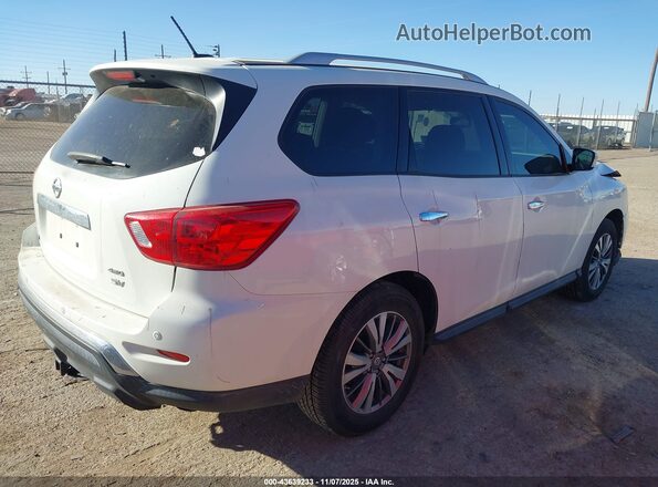 5N1DR2MM2JC636172 2018 NISSAN PATHFINDER White Trasero derecho