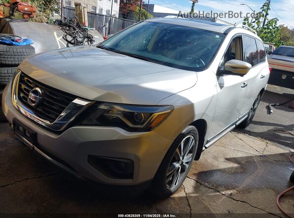5N1DR2MM3JC620336 2018 NISSAN PATHFINDER Silver წინა მარცხენა ხედი სამი მეოთხედიდან
