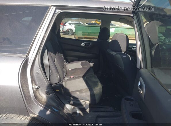 5N1DR2MM4JC665849 2018 NISSAN PATHFINDER Gray VIN კოდის სტიკერის ხედი