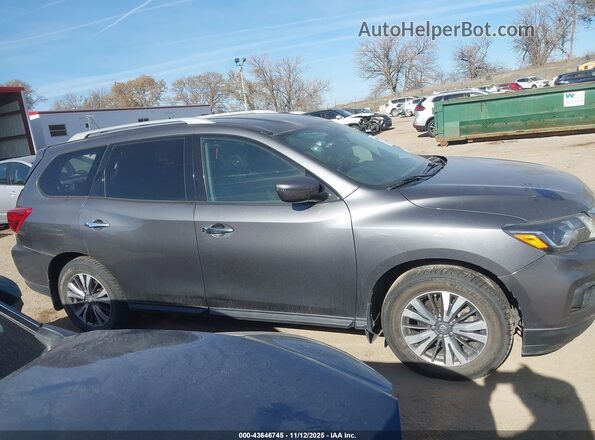 5N1DR2MM4JC665849 2018 NISSAN PATHFINDER Gray უკანა სალონის ხედი