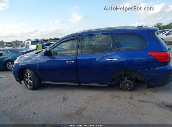 5N1DR2MM5JC641768 2018 NISSAN PATHFINDER Синий 