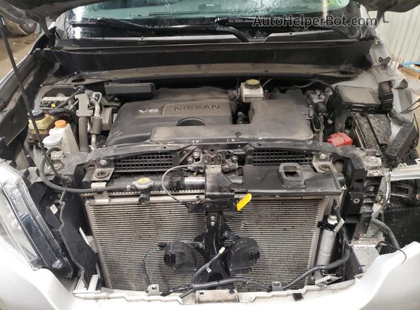 5N1DR2MM8JC603564 2018 NISSAN PATHFINDER Silver Vista del compartimento del motor