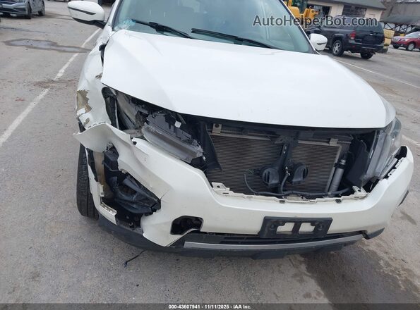 5N1DR2MM8JC627587 2018 NISSAN PATHFINDER White წინა ხედი