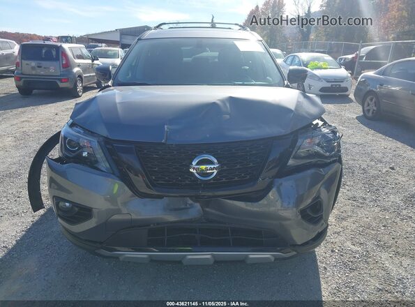 5N1DR2MMXKC640696 2019 NISSAN PATHFINDER Gray Սալոնի հետևի տեսք