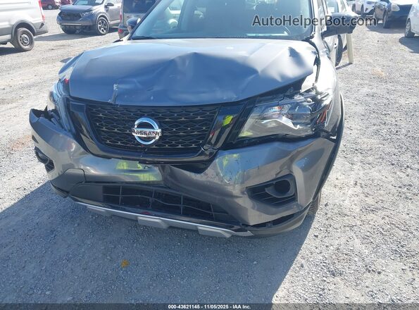 5N1DR2MMXKC640696 2019 NISSAN PATHFINDER Gray Դիմացի տեսք