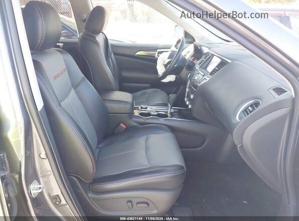 5N1DR2MMXKC640696 2019 NISSAN PATHFINDER Gray Սալոնի դիմացի տեսք
