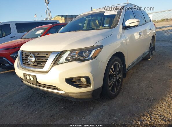 5N1DR2MN3HC635230 2017 NISSAN PATHFINDER White Przód lewy