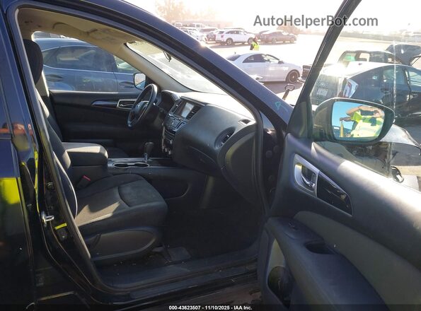 5N1DR2MN5HC903355 2017 NISSAN PATHFINDER Black Вид салону спереду