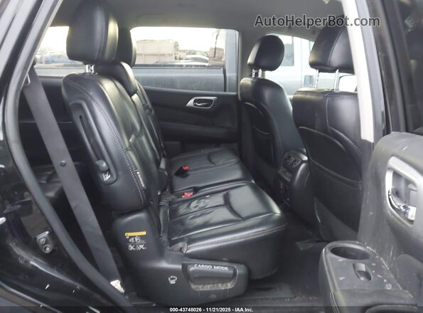 5N1DR2MN6JC602910 2018 NISSAN PATHFINDER Black VIN sticker view