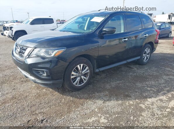 5N1DR2MN6KC603878 2019 NISSAN PATHFINDER Black Передня ліва чверть