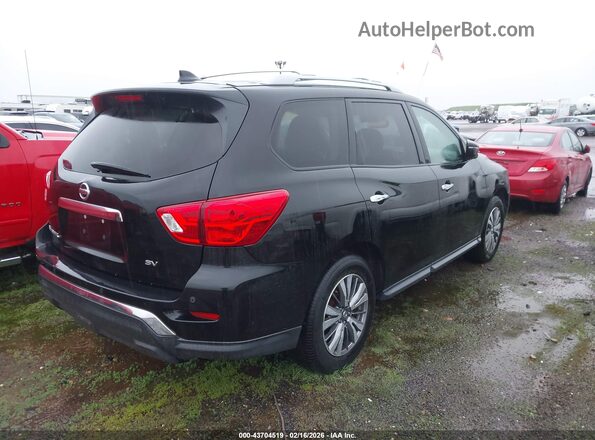 5N1DR2MN6KC603878 2019 NISSAN PATHFINDER Black Задня права чверть