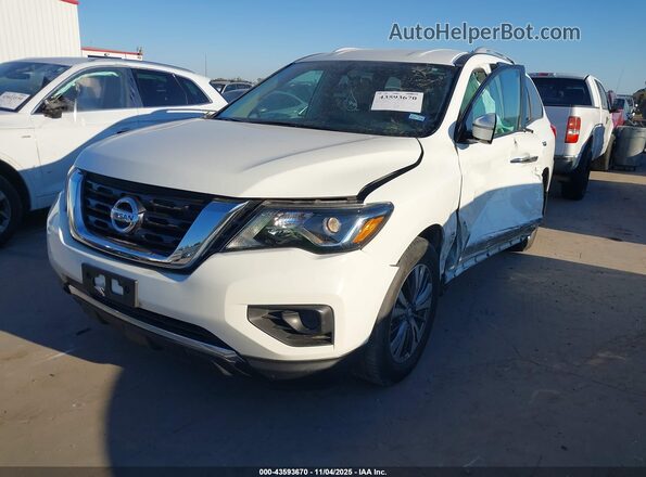 5N1DR2MN7HC623128 2017 NISSAN PATHFINDER White Front left