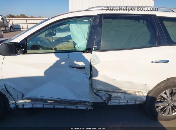 5N1DR2MN7HC623128 2017 NISSAN PATHFINDER White 360 interior view